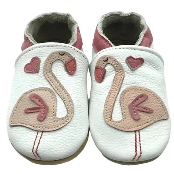 ddBBRw Other - ROSIE AND MOSS Flamingo Leather Moccasins